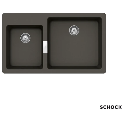 ΝΕΡΟΧ.MANHATTAN 86x50 SCHOCK CRISTALITE ASPHALT GR